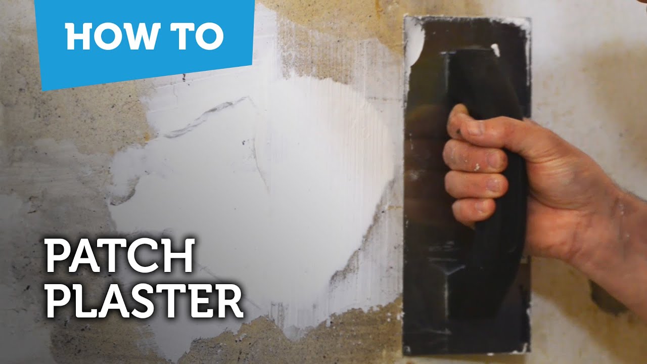 How to Patch Plaster Walls