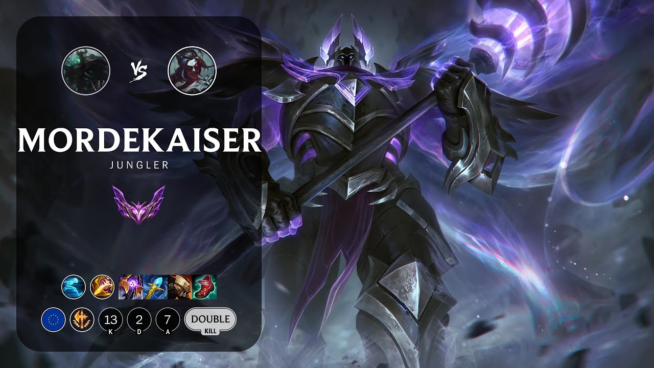 Mordekaiser Jungle vs Kayn - EUW Master Patch 14.1