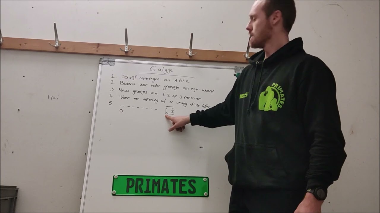 Survivalrun Tutorial Trainingen 003 Galgje