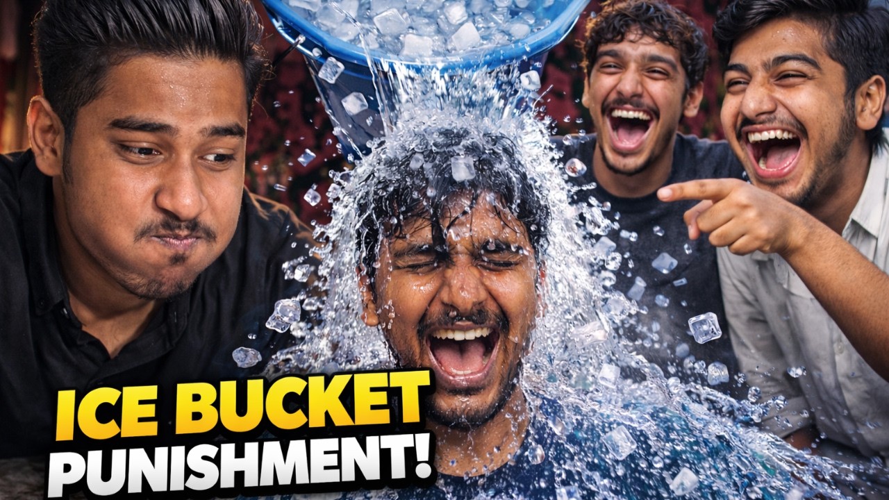 Try Not To Laugh Challenge | Ice Bucket Punishment 🧊😱