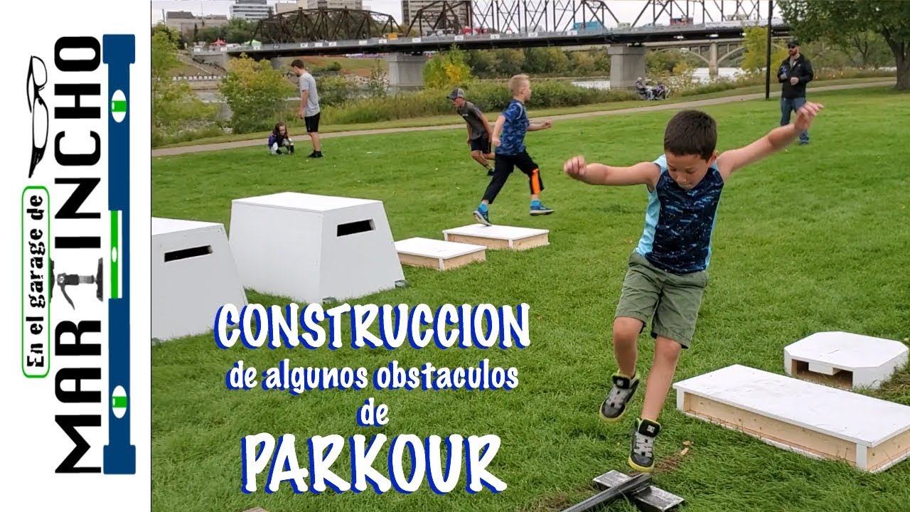 Obstaculos para PARKOUR