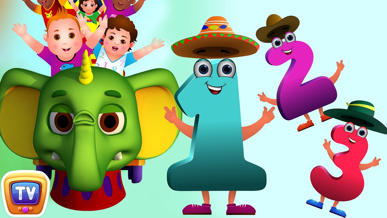 Numbers Song | Learn To Count from 1-20 at ChuChu TV Number Wonderland | Number Rhymes For Children