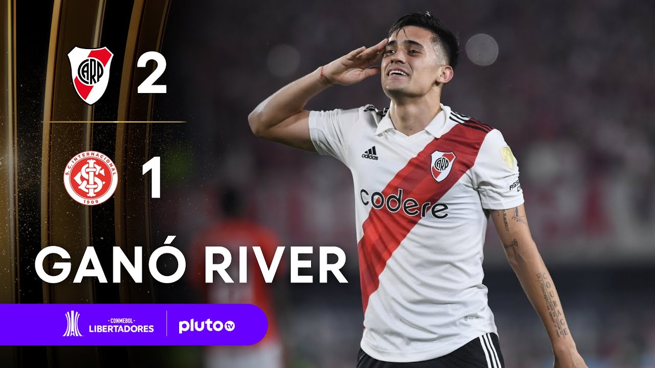 RIVER PLATE 2 - 1 INTERNACIONAL | RESUMEN | CONMEBOL LIBERTADORES 2023 | PlutoTV