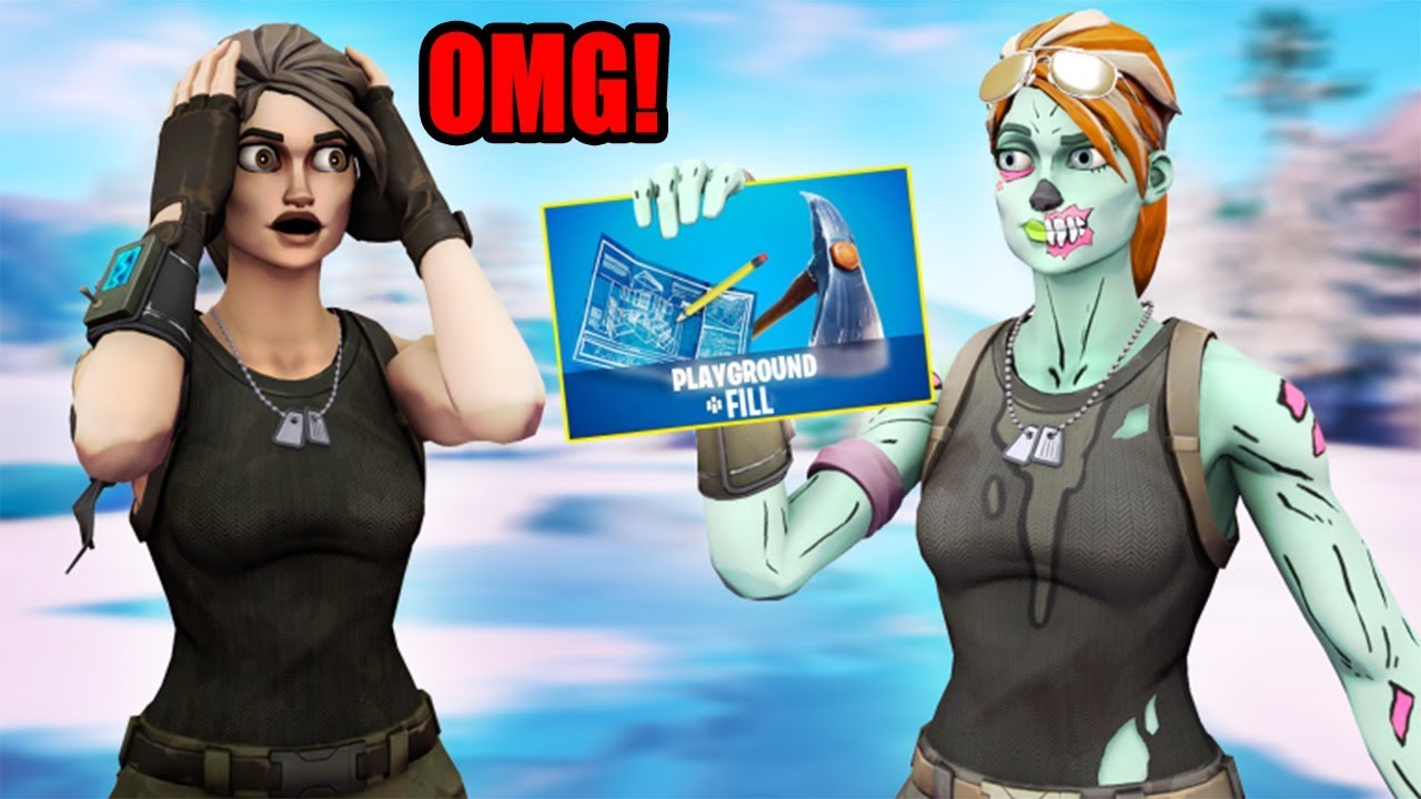I Did Playground FILL With The *RAREST* Halloween Skin...(Crazy Reactions)