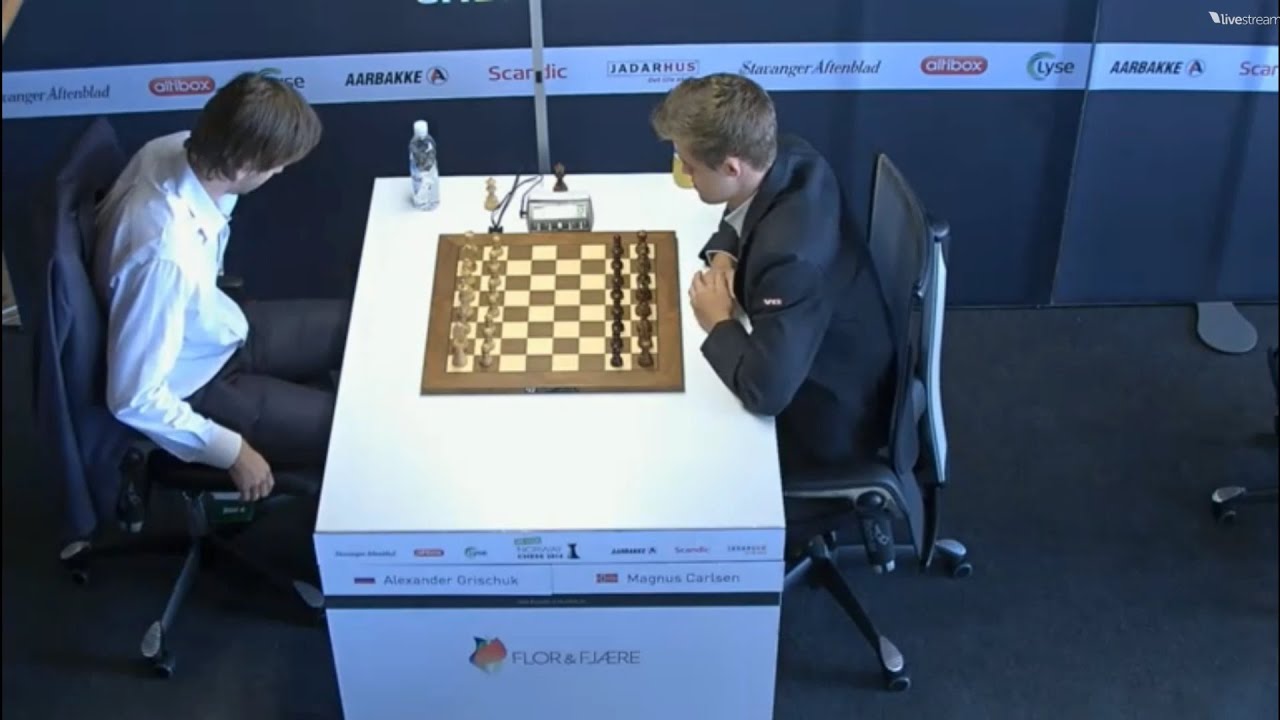♚ GM Alexander Grischuk vs GM Magnus Carlsen Chess Blitz ☆ Norway Chess 2014