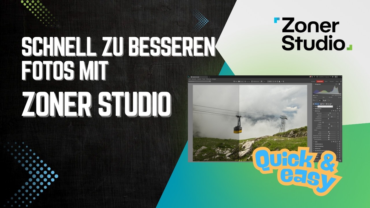Zoner Studio - Quick and Easy: Automatisches Verbessern