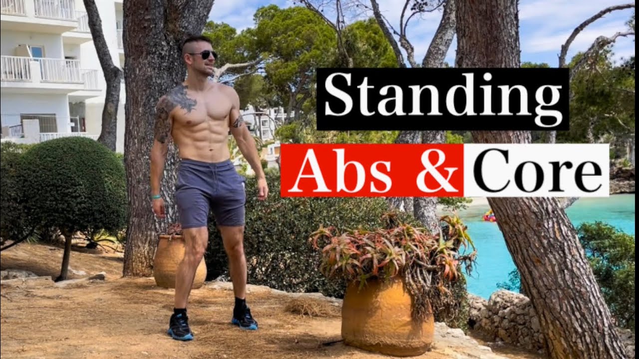 4 Minute Standing ABS Workout | Tabata