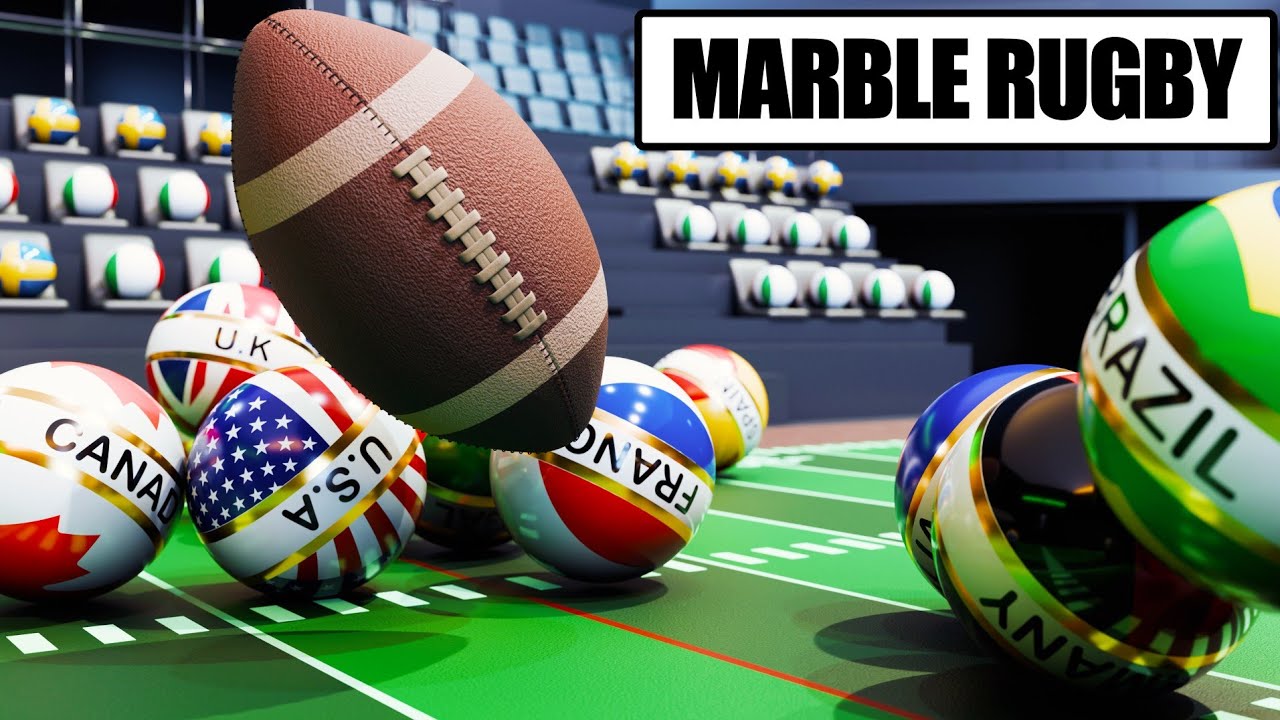 Marble Rugby Tournament 3D