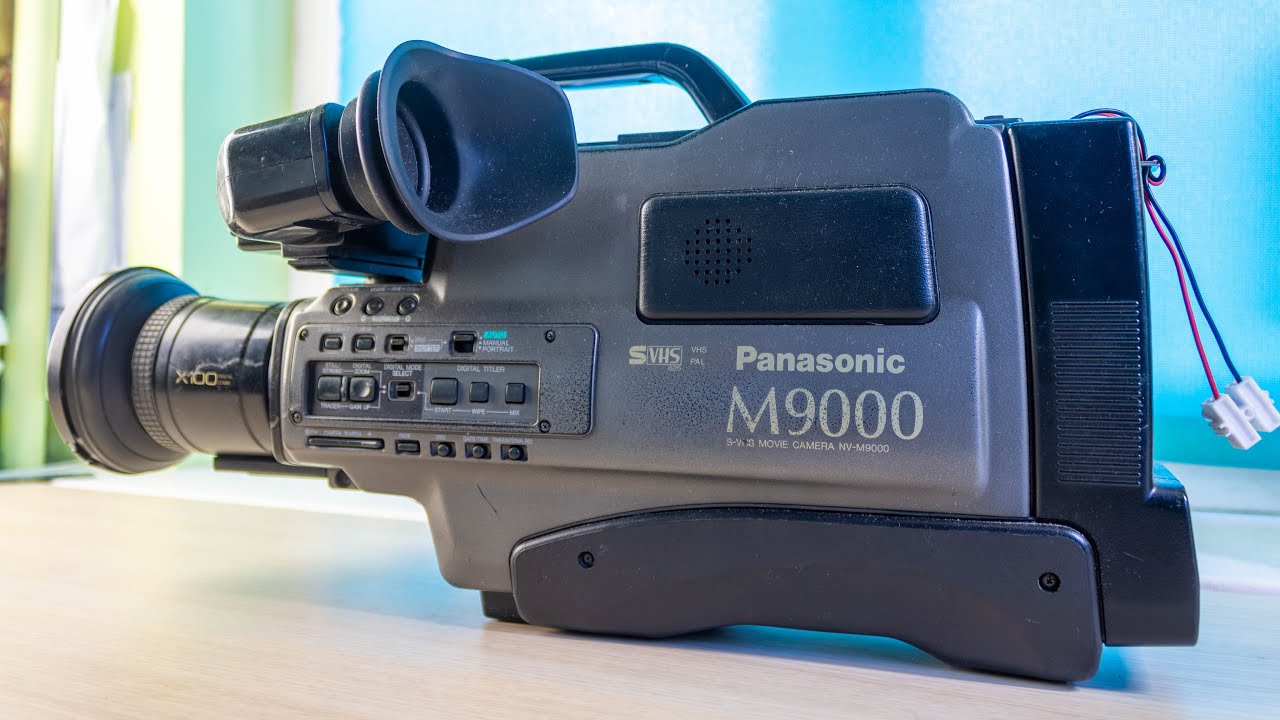 The 34 year old Panasonic M9000 camera