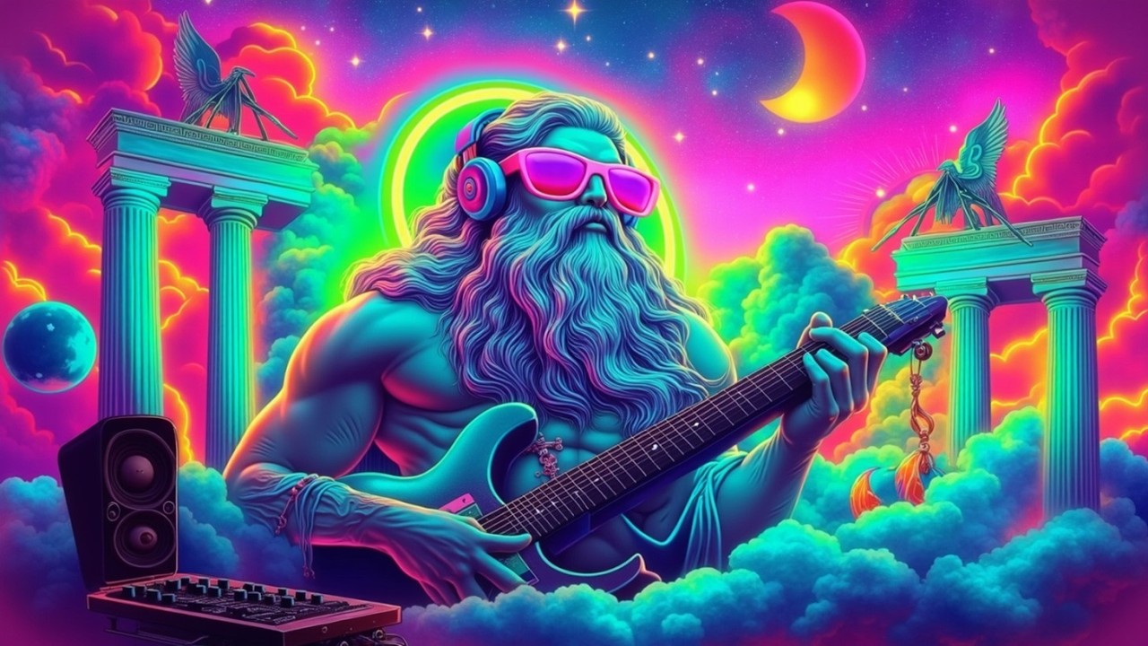 Deep Techno - Celestial Techno Mix 2025 - Cosmic Techno Journey Through The Greek Galaxy