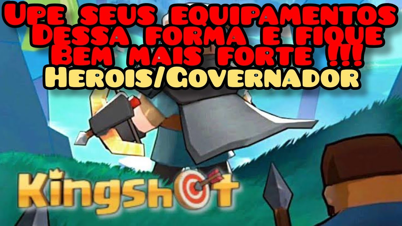 Equipamentos dos Heróis/Governador -KingShot