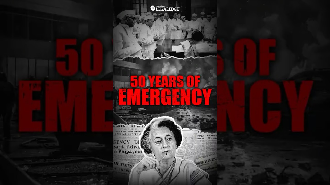 50 Years of Emergency: India&rsquo;s Darkest Hour #emergency