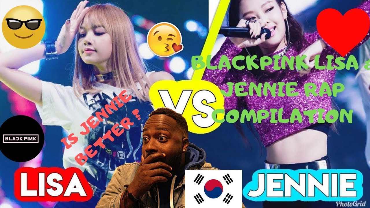 BLACK GUY REACTS TO BLACKPINK LISA & JENNIE RAP COMPILATION (WHO'S THE BETTER RAPPER)