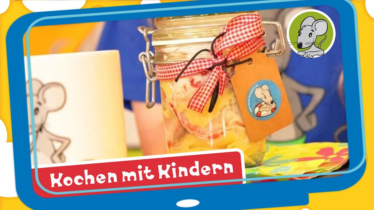Hallo Benjamin! - Leckere Erdbeernudeln - Kochen mit Kindern