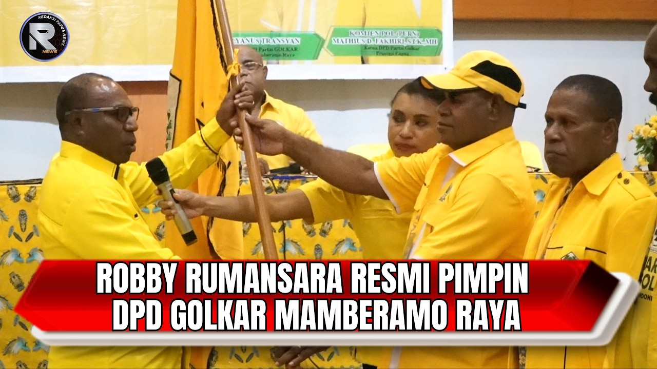 Aklamasi di Musda IV, Robby Rumansara Pimpin DPD Golkar Mamberamo Raya