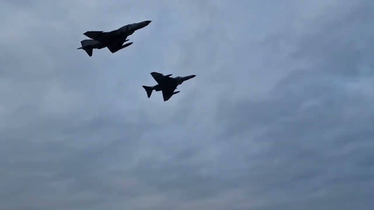 TÜRK HAVA KUVVETLERİ F-4E PHANTOM II (BABA PHANTOM) 50. YIL KUTLAMASI UÇUŞLARI 🦅🇹🇷🦅 (17.11.2024)
