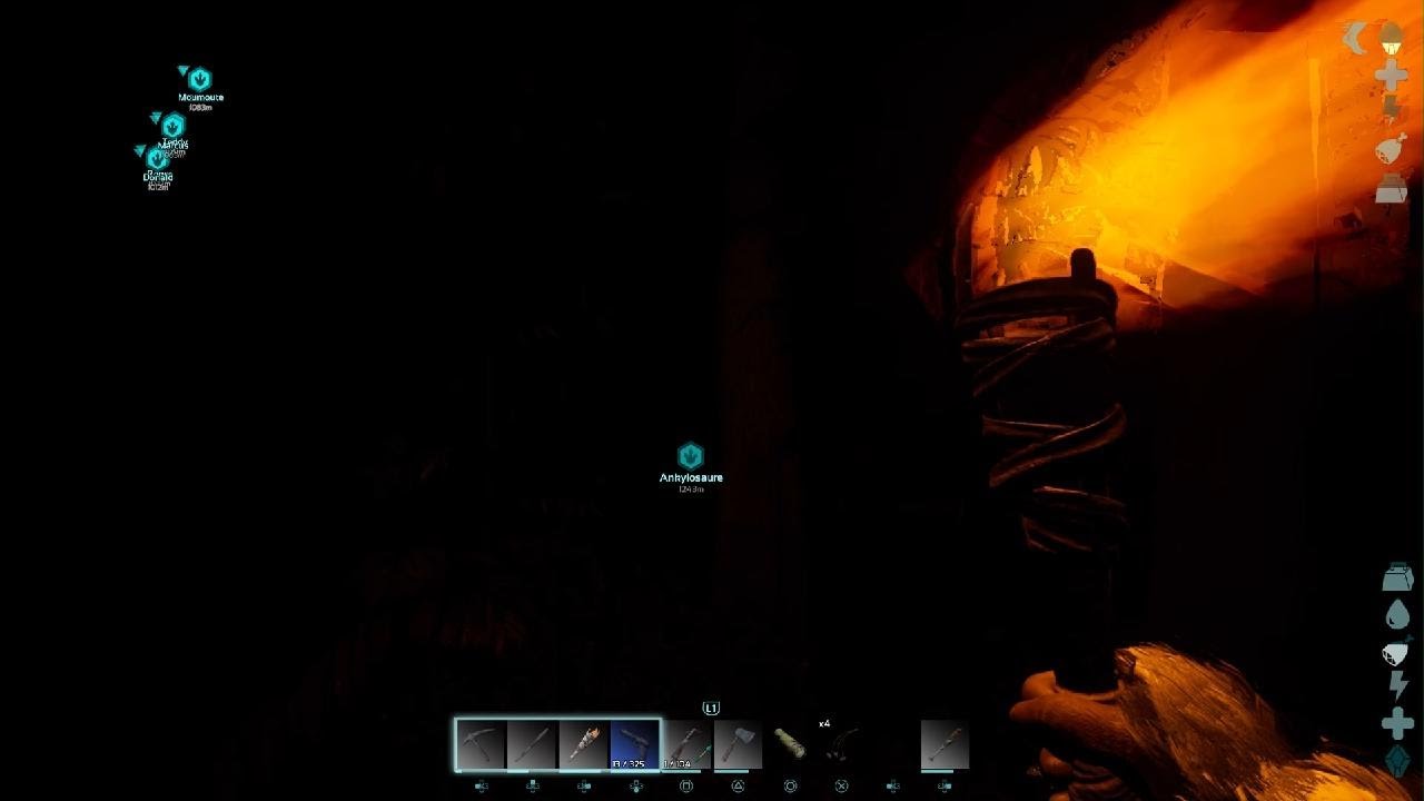 ARK Survival Ascended ( partie 15 de l'histoire) le duo argent et ankylosaure pour farm le métal