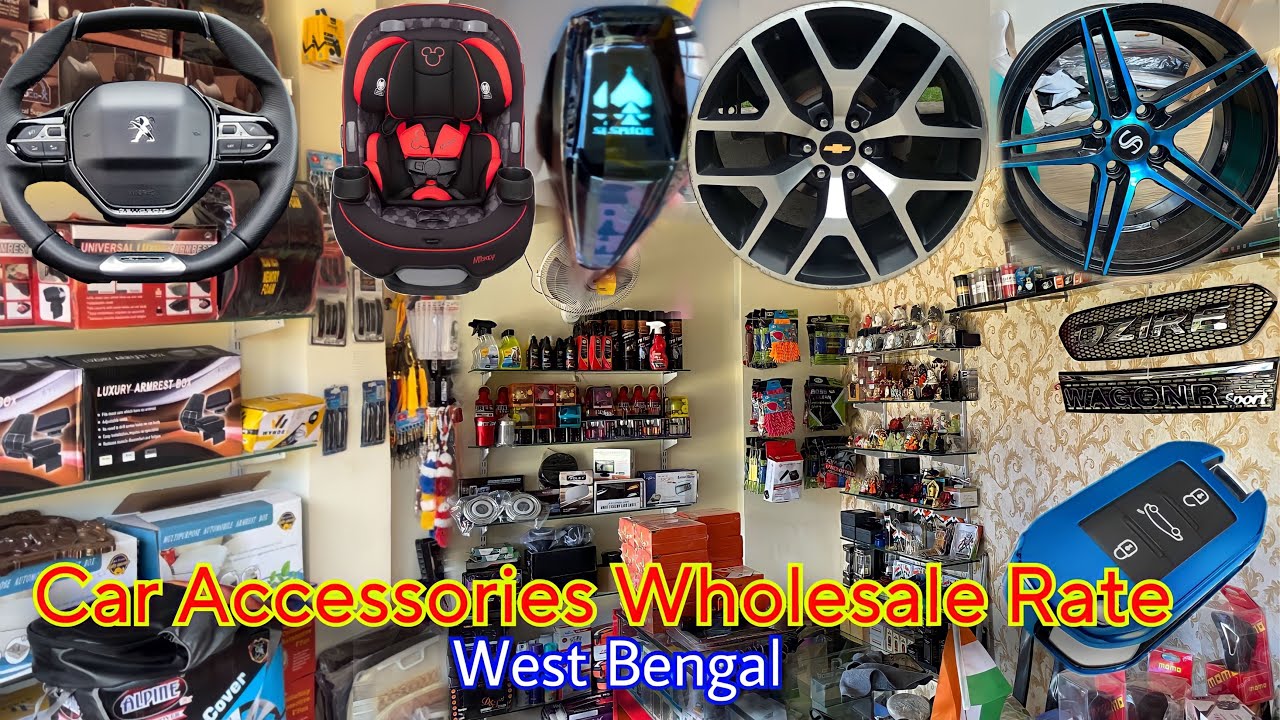 Car accessories in wholesale rate | West Bengal any cars alloy wheels seat cover,light,key cover