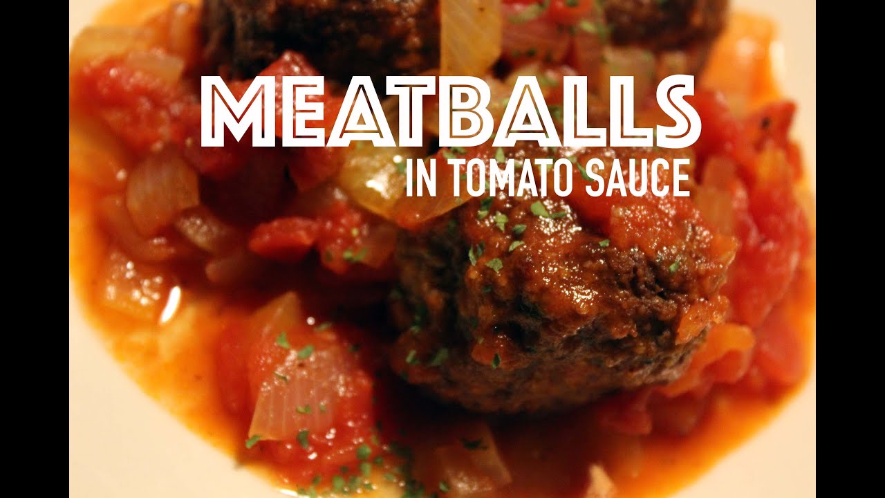MEATBALLS / ALBÓNDIGAS IN TOMATO SAUCE RECIPE BY SPANISH COOKING