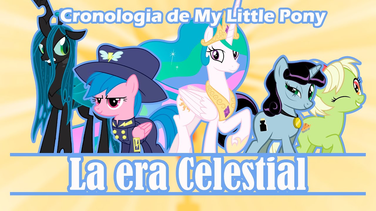 Cronología de MLP: La era celestial | Flash Macintosh