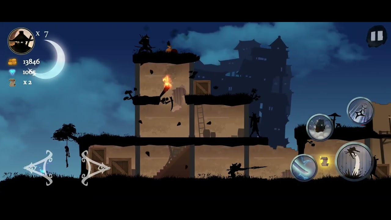 I play ninja arashi part 2 level 3