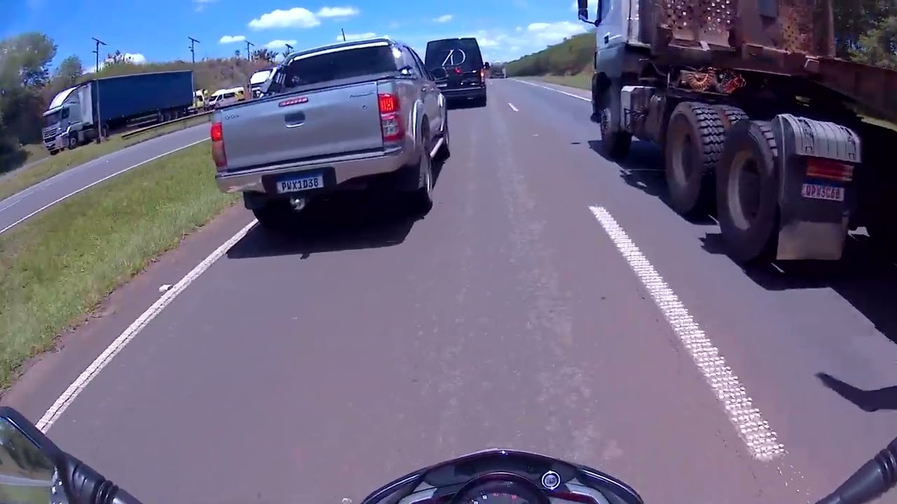Onboard com a Bajaj Dominar 200, com top speed. (Parte 2)