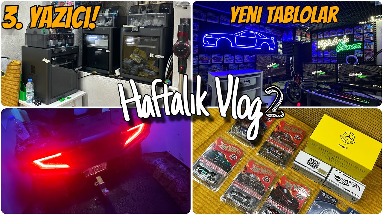 3. YAZICI GELDİ! STÜDYOYA EFSANE HEDİYE, ATV ARIZA YAPTI/ Haftalık Vlog
