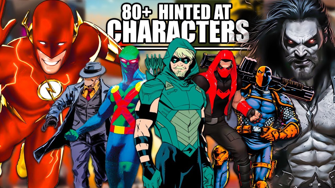 Every DC Character Hinted to Appear in the DCU & Where