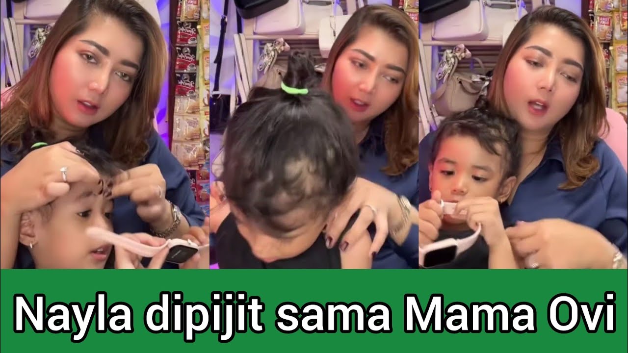 Novi Pratiwi bersama Nayla si lucu 😍