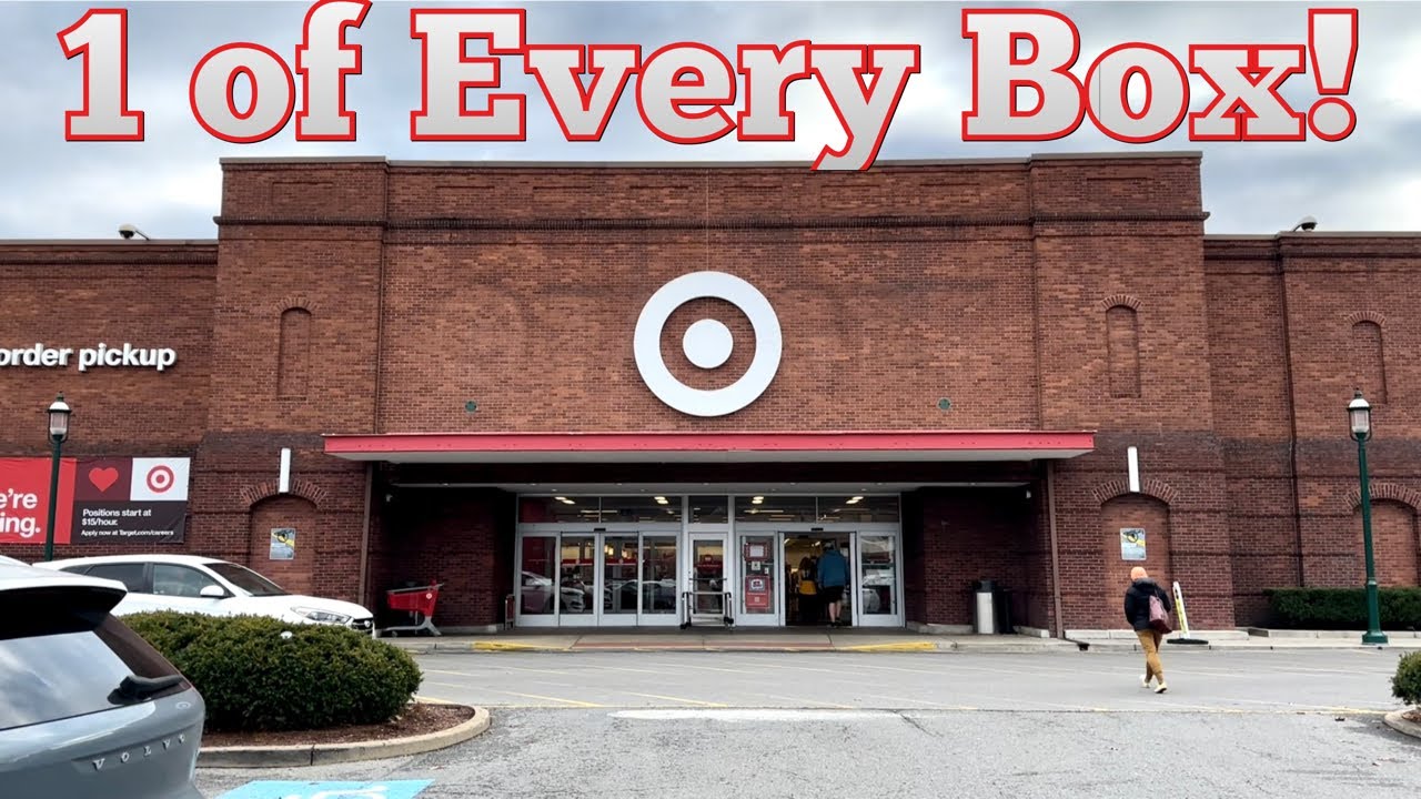 I BOUGHT EVERY BASEBALL CARD BOX AT TARGET!
