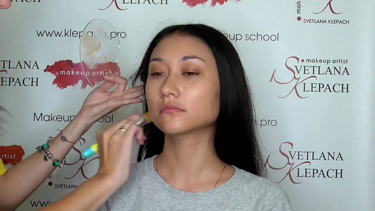 Макияж для азиатских глаз. Smoky eyes