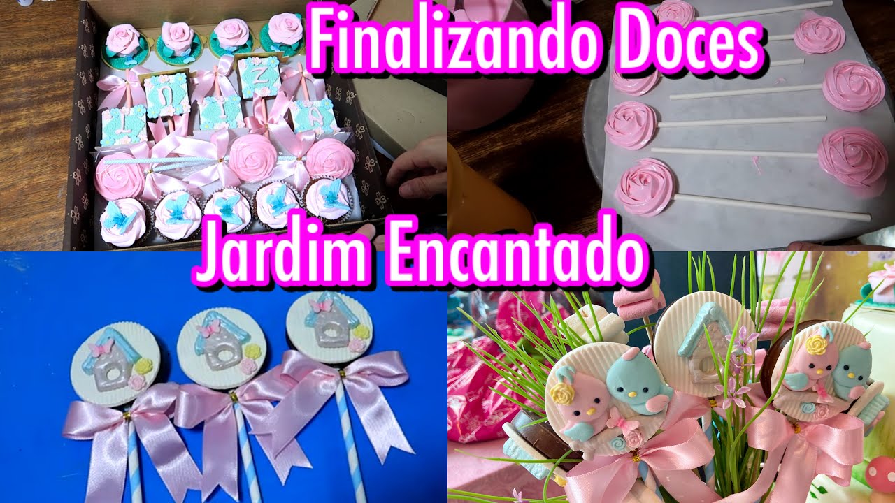 ROTINA DE ENCOMENDA DOCES JARDIM ENCANTADO SEGUNDA PARTE - FINALIZANDO TODOS OS DOCES