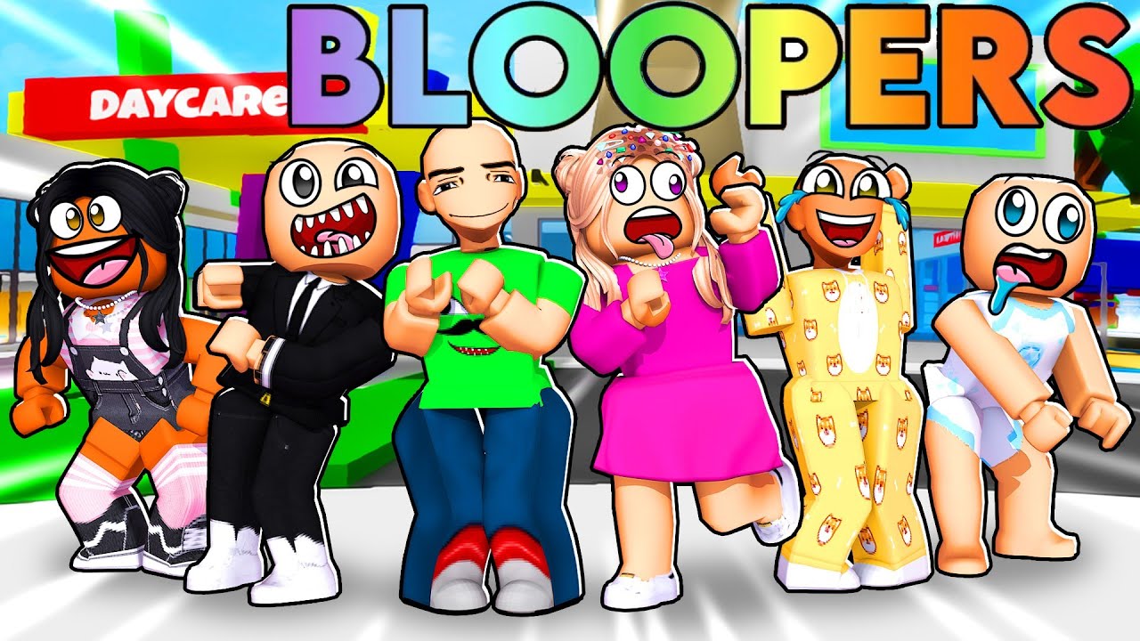 DAYCARE BLOOPERS AND CRAZY DELETED SCENES | Roblox | Brookhaven 🏡RP