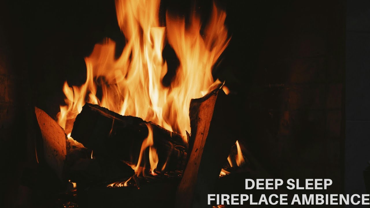 2 Hour Campfire Sounds for Deep Sleep 🔥 Relaxing Night Ambience / 밤 힐링 수면 소리