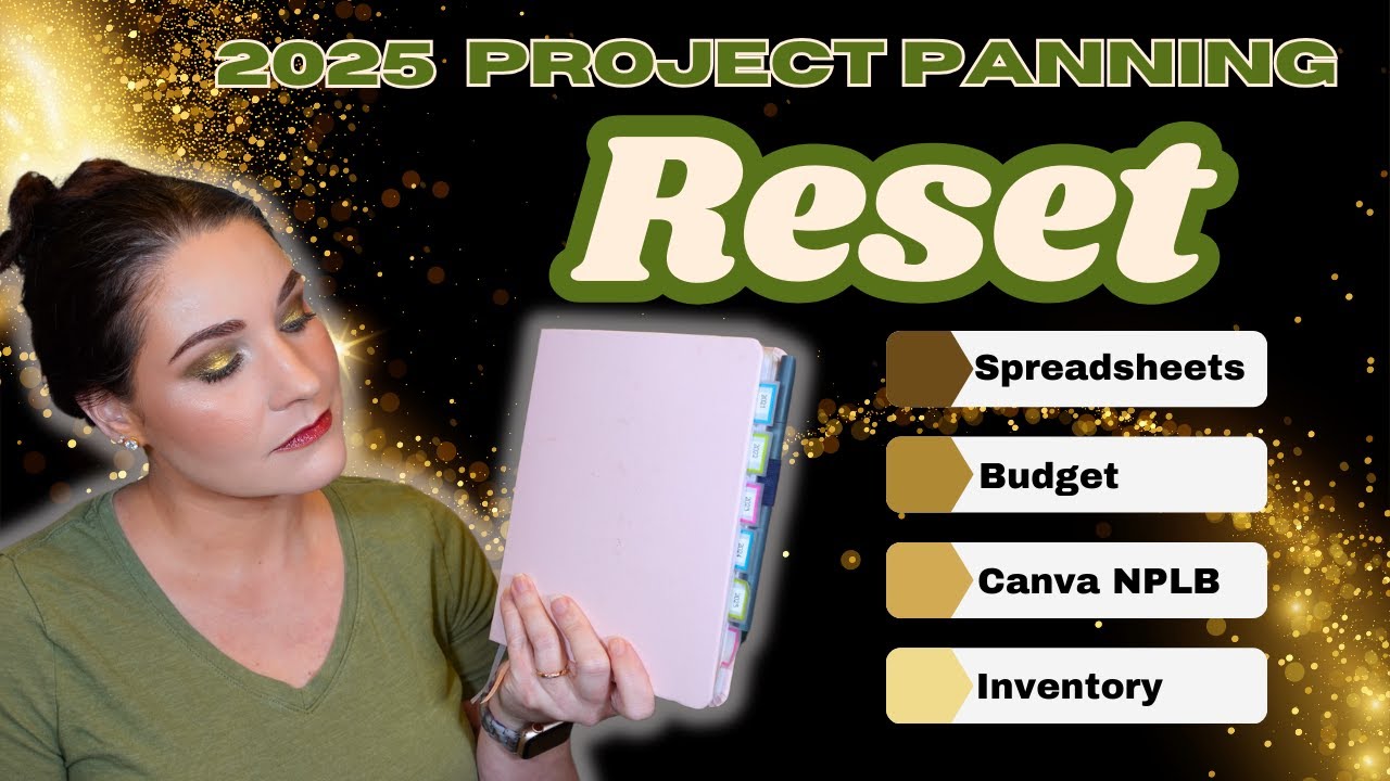 2025 Project Panning Reset || TIPS AND TRACKING