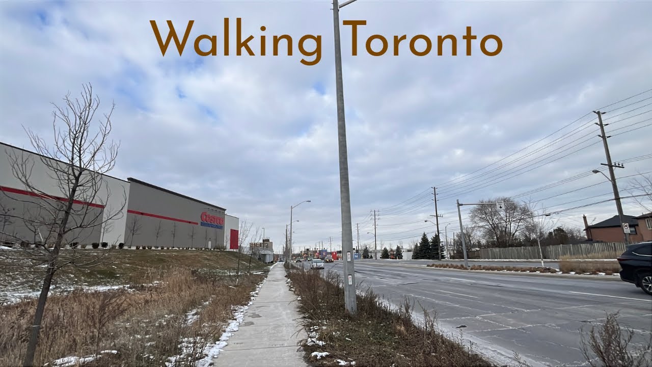 Walking Islington Avenue in Etobicoke Toronto's Rexdale & Kingsview Districts 12/8/2025