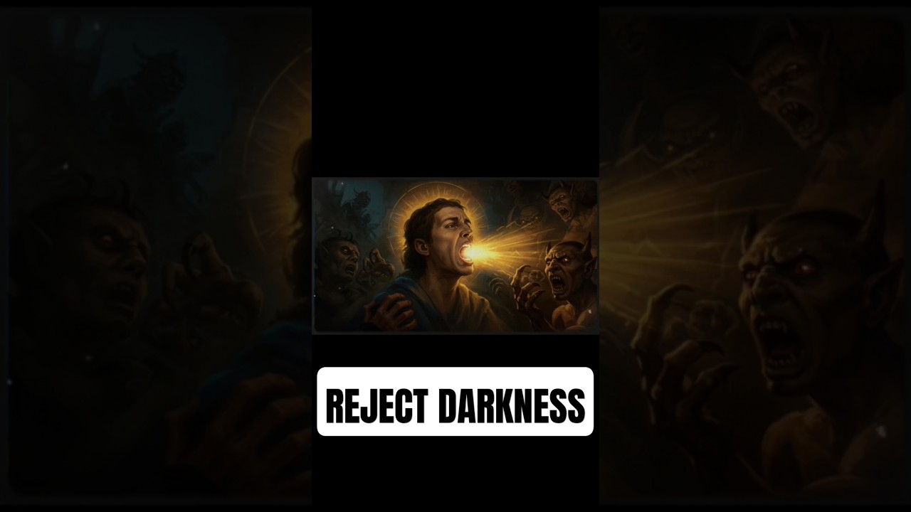 Reject Darkness: Holy Water & Jesus' Name Protect Your Senses!