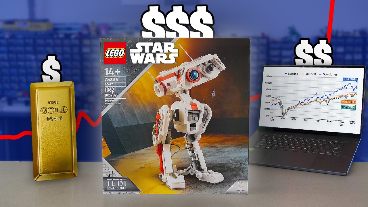 Я инвестировал в LEGO, золото и акции в течение 5 месяцев. Что произошло?