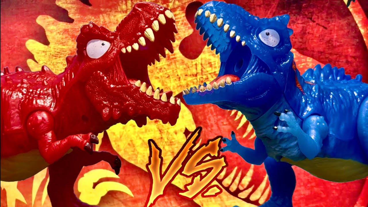 AVENTURA JURÁSICA GENIAL!! DINOSAURIOS EN BATALLA!! T REX VS GIGANOTOSAURIO!! BATALLA ÉPICA!!