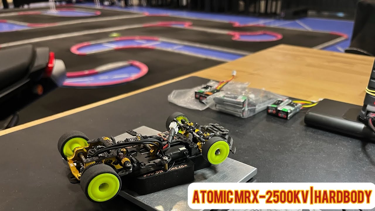 Atomic MRX - 2500KV Hardbody | 1st time on the track (not a review)