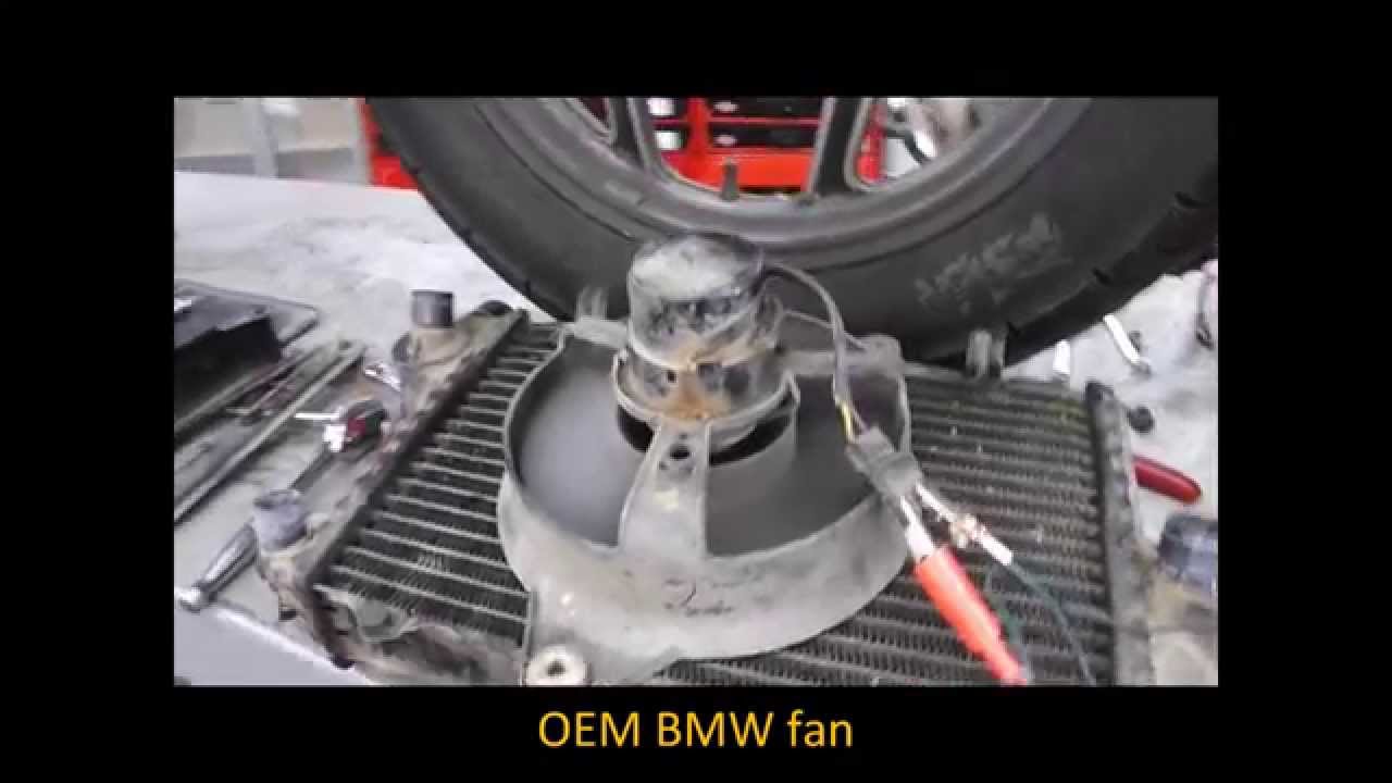 BMW Service - K cooling fan alternative