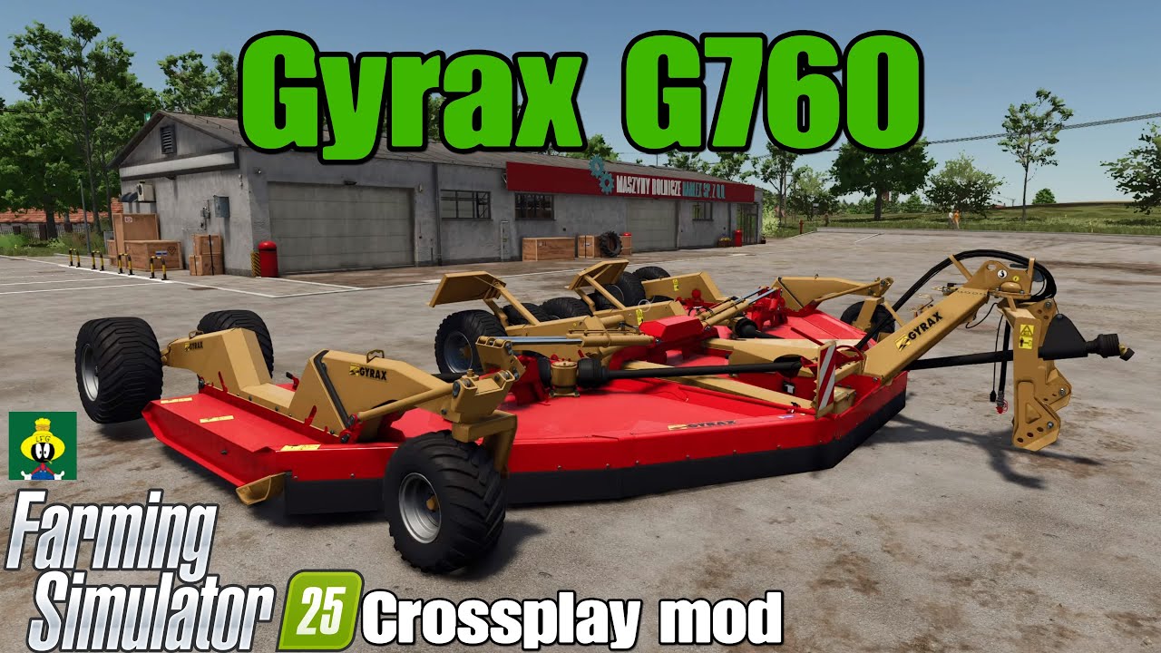 Gyrax G760 / FS25 crossplay mod