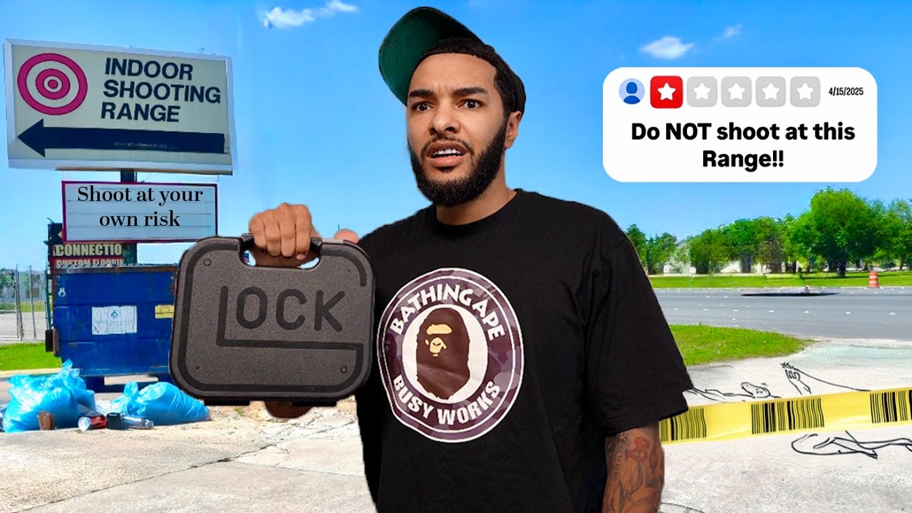 Shooting at WORST RATED Gun Range in Houston, TX! 🔫