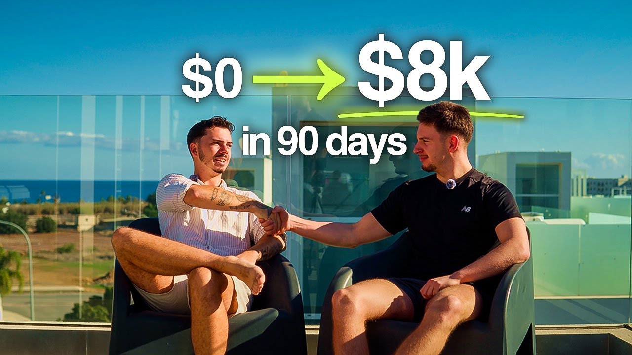 how this uni student started making $8k/mo in remote sales