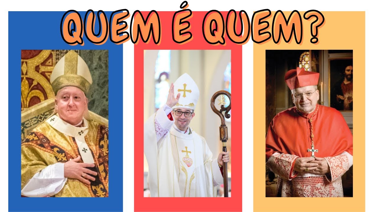 Entenda as Diferenças Arcebispo, Bispo e Cardeal