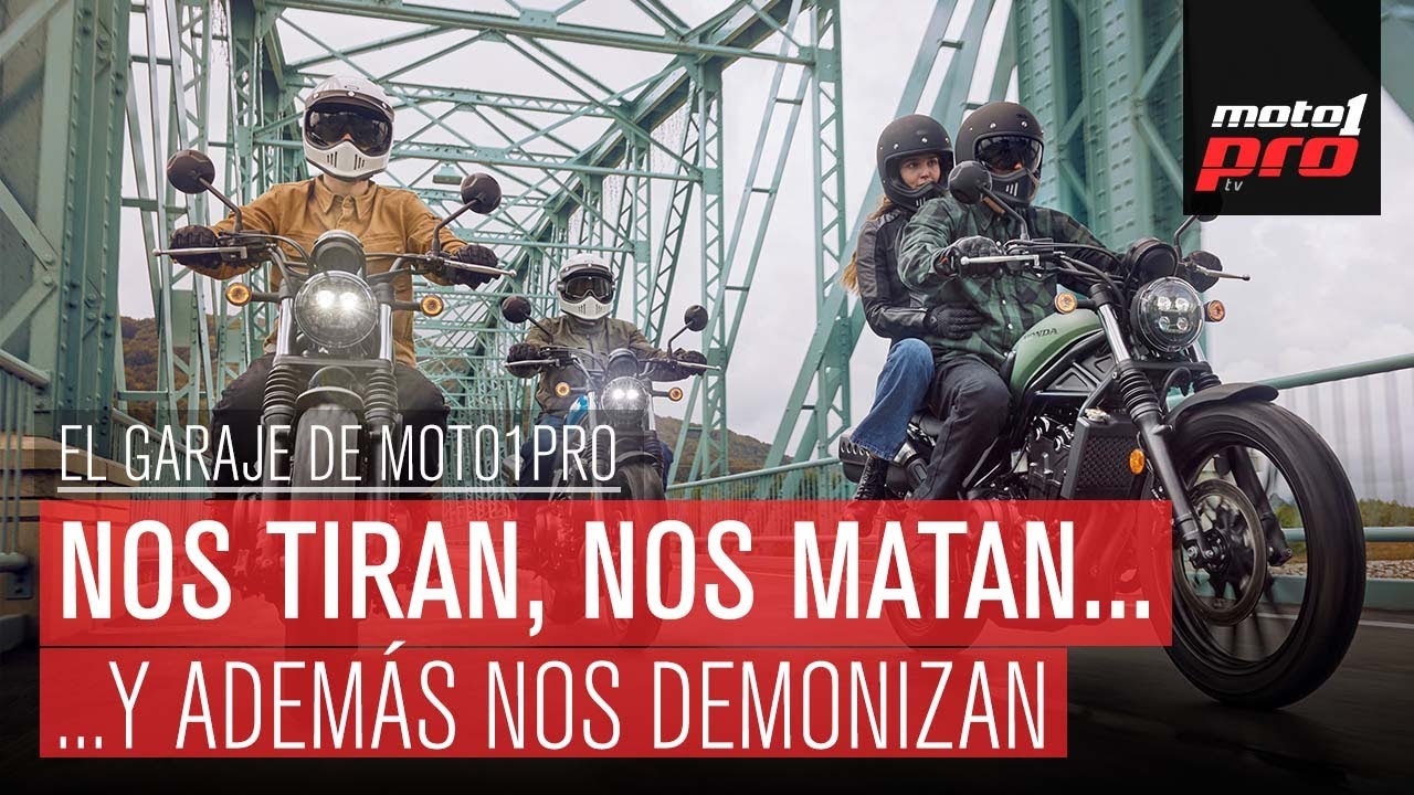 Motoristas: Nos tiran, nos matan y además, nos demonizan