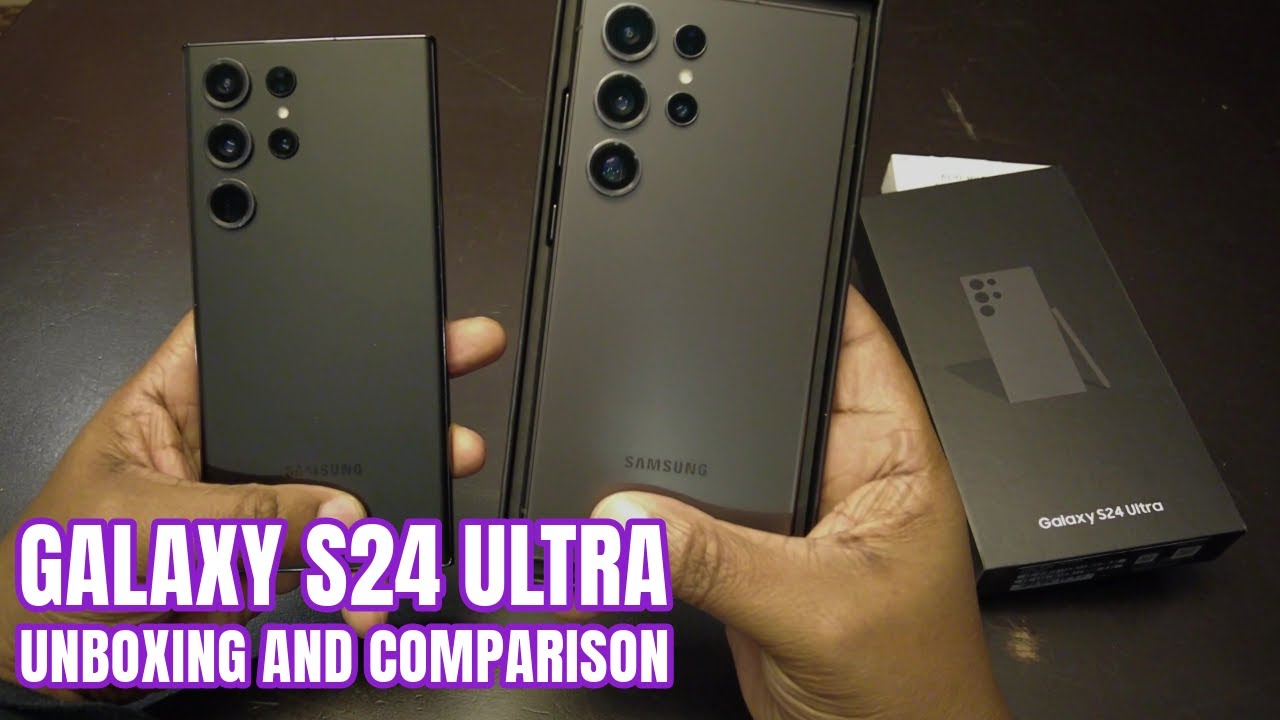 Samsung Galaxy S24 Ultra First Look | S24 Ultra vs S23 Ultra Display | Samsung S24 ultra unboxing