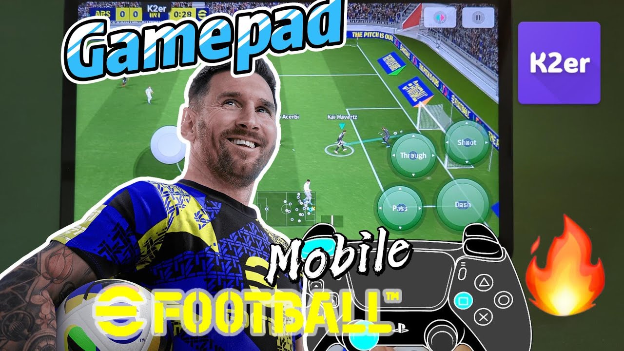[eFootball Mobile] Unlock Console-Level Control in eFootball Mobile: Gamepad Setup Tutorial