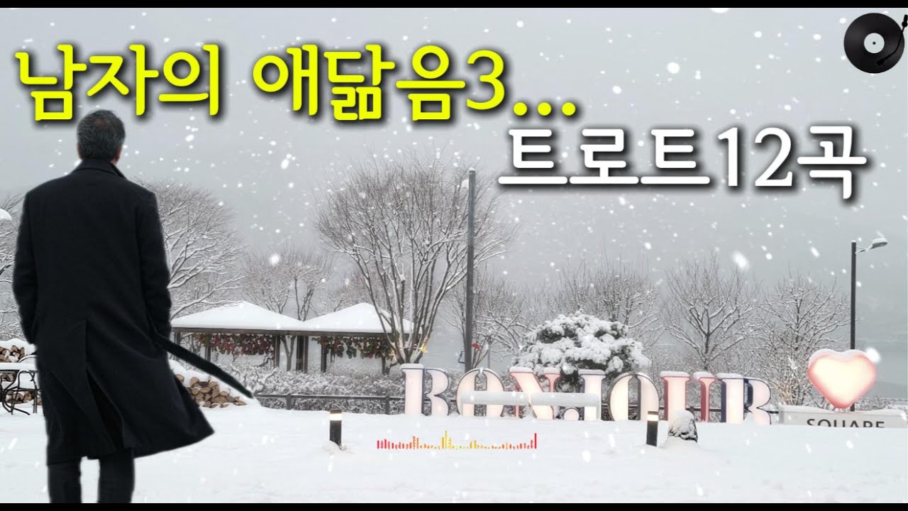 가슴을 후벼파는 남자 트로트 12곡  / 그리움도 슬픔도 때론 힘이 될 때가 있다