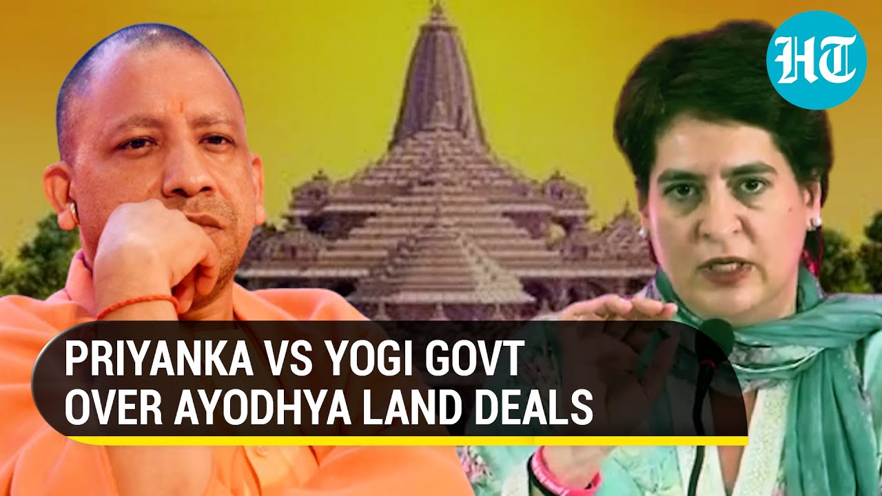 &lsquo;Eyewash...&rsquo;: Why Priyanka Gandhi slammed Ayodhya 'land scam' probe ordered by Yogi Govt